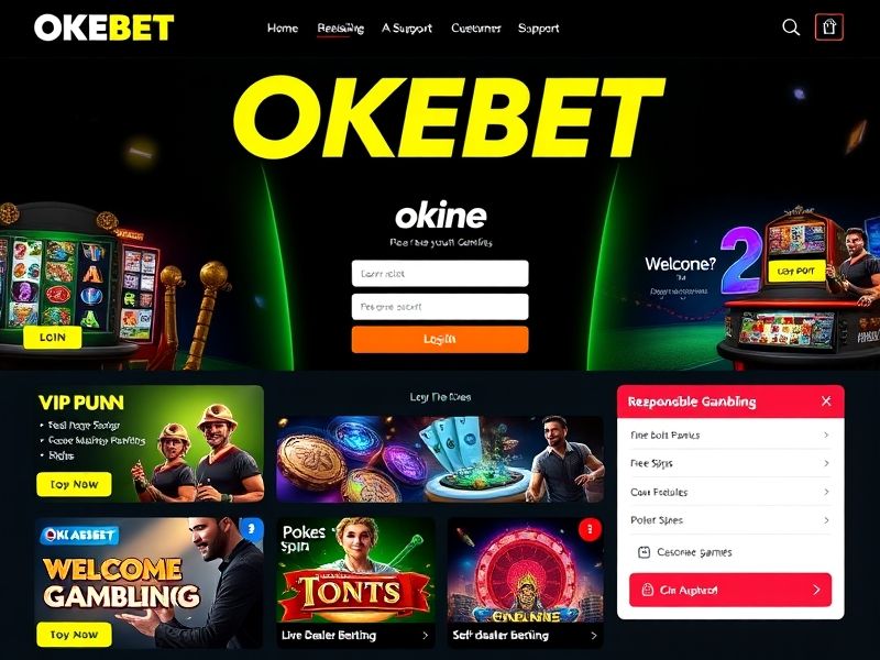 Welcome to Okebet Login.com – your gateway to the world of online gambling. Explore live casino games, sports betting, and slots with secure okebet login access today.